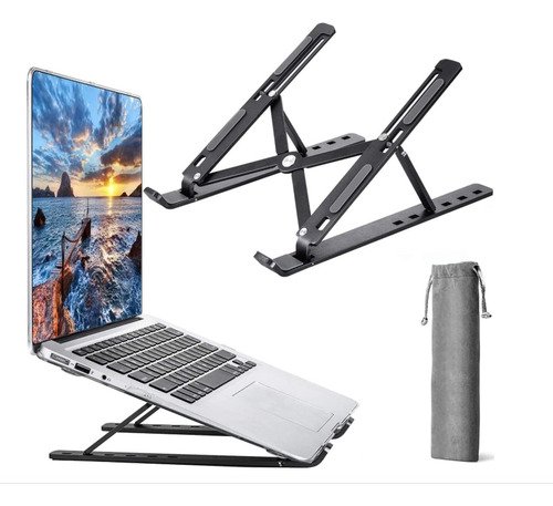 Soporte para Laptop, Base Refrigerante Computadora Ajustable con Múltiples Ángulos, Soporte Laptop Portátil y Plegable, Base Ergonomico para Laptop y Tabletas - $ 73.15