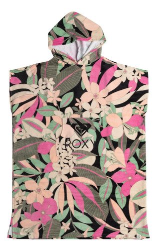 Toalla Roxy Mujer Dama Playa Verano Poncho Stay Magical Color Negro Lisa - $ 799