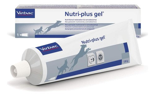 Virbac Nutri Plus Gel Tubo 120.5 G Complemento Nutricional Aminoácidos Perro/Gato - $ 299
