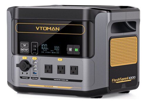 Vtoman Flashspeed 1000 Generador Solar 828wh/1000w - $ 9,306