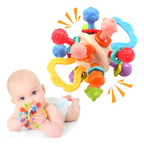 Bebé Agarre La Pelota Y Agite La Goma Dental Del Juguete - $ 83.71