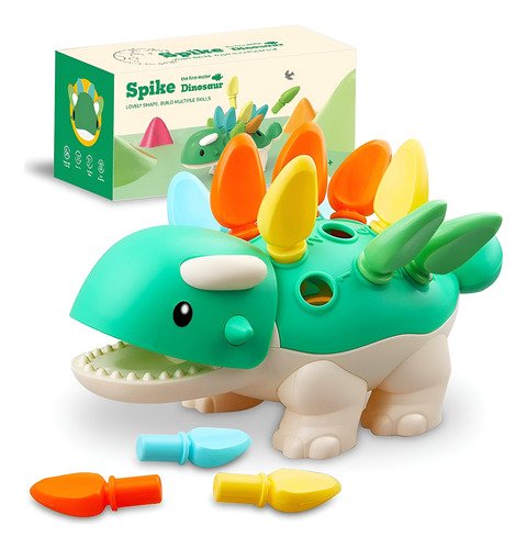 Juguetes Educativos Montessori Dinosaurio Sensoriales Niños - $ 178.8