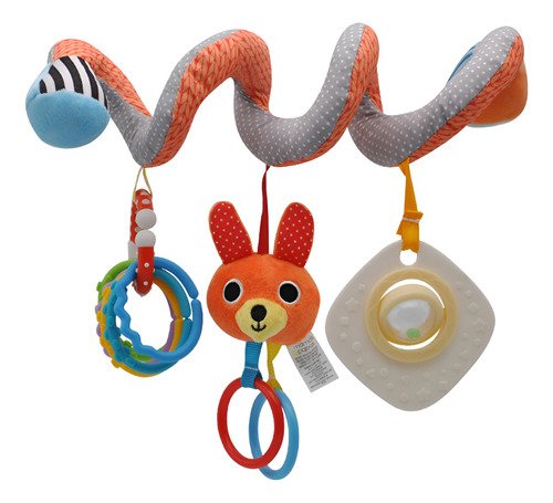 Peluche Sonaja Juguete Bebes 4pcs Estimulación Carriola+cuna - $ 128.68